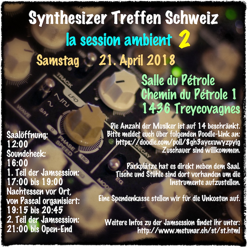 Synthesizer Treffen Schweiz